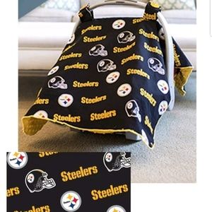 Pittsburgh Steelers car seat canopy